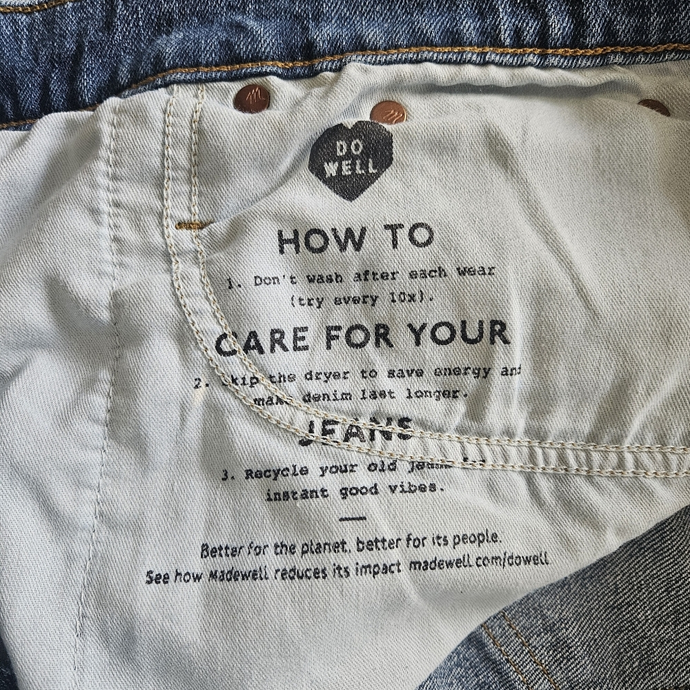 Madewell The Perfect Vintage Jean Size 32 - Picture 11 of 14